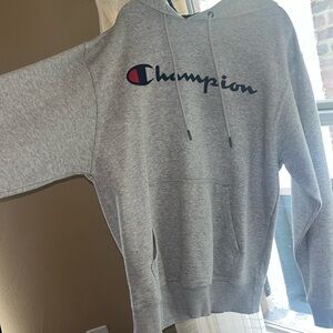 Champion Men’s Small, Gray Sweatshirt Hoodie, Perfect condition